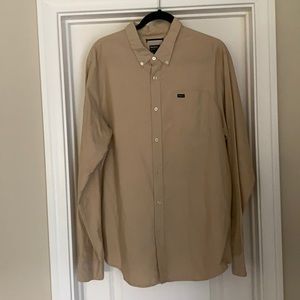 RVCA men’s long sleeve button up shirt. XL